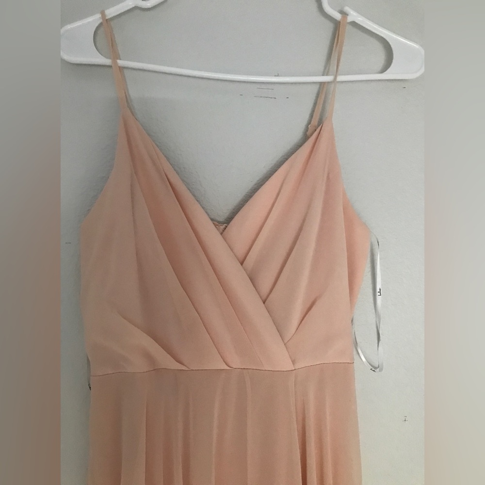 Lulus Chiffon Dress - Picture 2 of 4